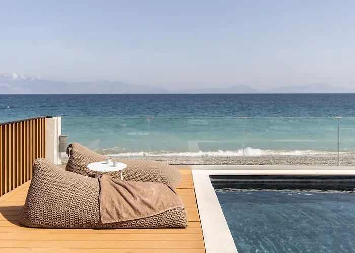 Cavo Dio 4 - Beachfront Bliss - Cozy Pool Sunsets 아파트 *